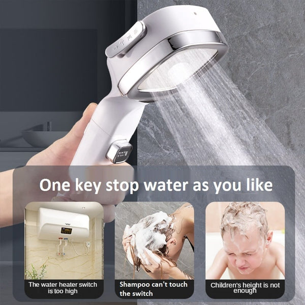 New Multi-functional High Pressure Shower Head