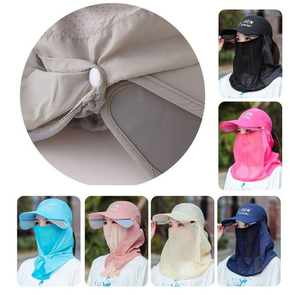 All-Terrain UV Shield Cap with Neck & Face Protection