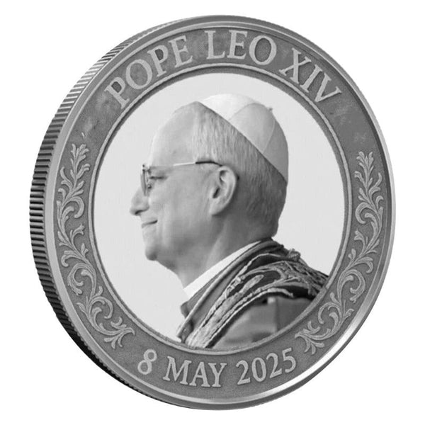 2025 Fine-Silver Papal Commemorative Coin